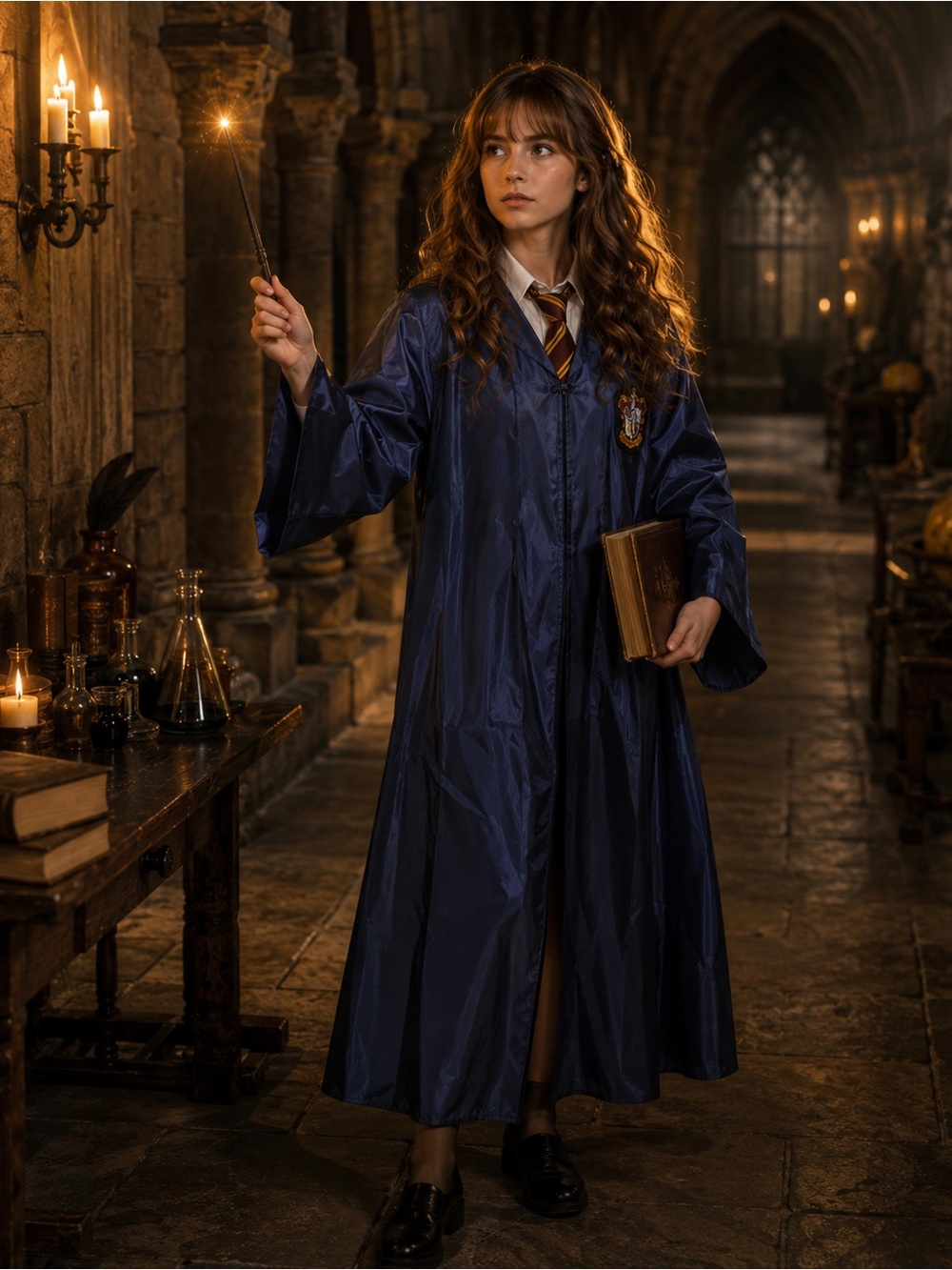 Wizard Robe for Halloween Costume